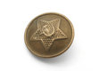 Free Button From Soviet (USSR) Uniform Royalty Free Stock Photography - 5451017