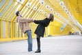 Free Boy And Girl Hold Each Other For  Hands Stock Image - 5451271