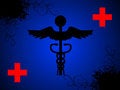 Free Doctor S Sign With Plus Sign Stock Images - 5453264
