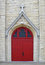 Free Arched Red Door Royalty Free Stock Images - 5459769