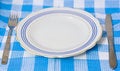 Free Copy-space Plate Royalty Free Stock Photography - 5461607
