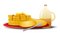 Free Pancakes And Syrup Royalty Free Stock Photos - 5460058
