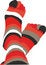 Free Pair Striped Socks Stock Photos - 5469013