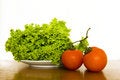 Free Lettuce And Tomatoes Royalty Free Stock Images - 5471959