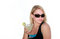 Free Young Woman With Margarita Stock Image - 5470791