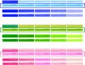 Free Horizontal Menu Buttons 1 Royalty Free Stock Images - 5486299