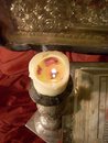 Free Religion Still Life With Candle Stock Photography - 5490932