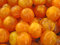 Free Closeup Of Candied Apricots In A Tray Stock Images - 5496524