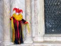 Free Carnival: Mask Between Pillars 2 Stock Photo - 553710