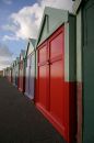 Free Huts In A Row Stock Image - 556961