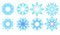 Free 8 Ice Crystals Stock Image - 553371
