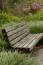 Free Park Bench In Tall Grass Royalty Free Stock Images - 557919