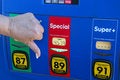 Free Thumbs Down To High Gas Price Stock Photography - 5500462