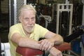 Free Senior Citizen At Gym Royalty Free Stock Image - 5501046