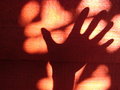 Free Hand Shadow Stock Image - 5515971