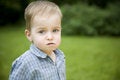 Free Serious Boy Royalty Free Stock Photography - 5517757
