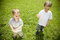Free Two Brothers On The Meadow Royalty Free Stock Image - 5518316