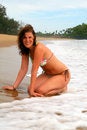 Free Playing At The Beach Royalty Free Stock Image - 5531876
