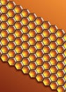 Free Honeycomb Background Royalty Free Stock Images - 5544069