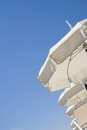 Free White Sun Umbrellas Stock Photo - 5556280