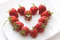 Free Wedding Rings Inside Strawberry Heart Royalty Free Stock Photography - 5552647