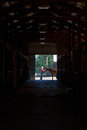 Free Horse And Trainer At Horse Stall- Vertical Stock Images - 5560144