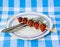 Free Strawberry Barbecue On Plate Royalty Free Stock Photo - 5563485