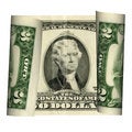 Free United States Two Dollar Bill Royalty Free Stock Images - 5579569