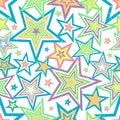 Free Distressed Stars Background Vector Royalty Free Stock Photo - 5587095