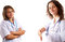 Free Doctors Are Saluting Royalty Free Stock Photos - 5595508
