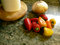 Free Peppers On Kitchen Counter 2 Stock Photos - 5596043