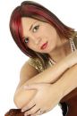 Free Beautiful Young Woman With Serious Expression Royalty Free Stock Photography - 562917