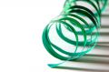 Free Curly Green Ribbon Royalty Free Stock Photos - 566708