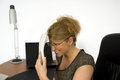 Free Businesswoman In Office. Royalty Free Stock Photography - 5605657