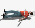 Free Drug Addict Dead From An Overdose Royalty Free Stock Photos - 5607408