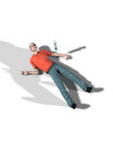 Free Drug Addict Dead From An Overdose Royalty Free Stock Photography - 5607417