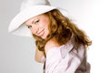 Free Joyful Beautiful Model With Bright Clothing Stock Images - 5613544