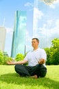 Free Downtown Meditate Stock Photography - 5632322