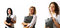 Free Businesswomen Team With Folders Royalty Free Stock Image - 5633296