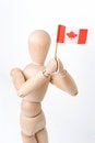 Free Model Waves Canada Flag Stock Photos - 5640223