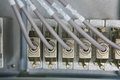 Free Network Connections Going Into Rack Stock Photos - 5647003