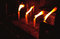 Free Blazing Candle-flames Stock Photography - 5640382