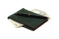 Free Wallet, Banknotes And Pen Stock Images - 5657534