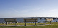 Free Empty Benches At The Sea Stock Photos - 5667683