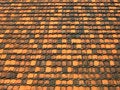 Free Neat Roof Shingles In Warm Colors Royalty Free Stock Photography - 5670607