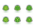 Free Ecology Buttons Royalty Free Stock Photos - 5685718