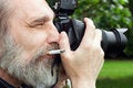 Free Photographer Working Royalty Free Stock Photography - 5696857