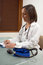 Free Doctor Writing In Clipboard - Vertical Stock Images - 5698134