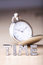 Free Pocket Watch With Text Of Time Stock Photos - 5707673