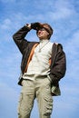 Free Man Tourist Royalty Free Stock Photo - 5717745